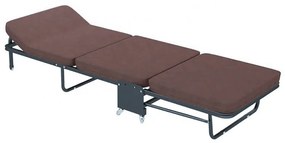 Posteľ pre hostí, rôzne typy, hnedý