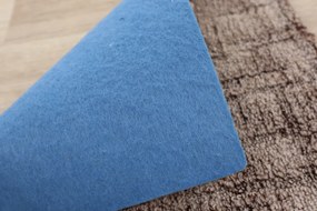 ITC, Metrážny koberec Dobro 43 hnedý, na mieru, šíře 3m,4m, hnedá, filc, obývacia izba