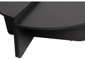 SADA 2x Konferenčný stolík ORION antracit