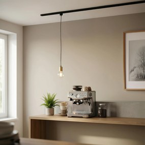 Závesné svietidlo s koľajnicovým závesom zlaté - Cavalux