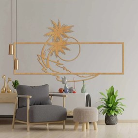 SENTOP | Dizajnová drevená dekorácia  kvetinový ornament | SENTOP HDF0323