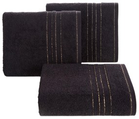 BAVLNENÝ UTERÁK GALA SADA 6KS 50X90 CM ČIERNA