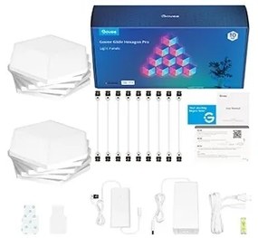 Govee - SADA 10x LED Svietidlo Glide Hexa Pro LED Smart RGBIC Wi-Fi