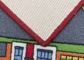 Koberce Breno Kusový koberec LITTLE VILLAGE 90, viacfarebná,140 x 200 cm