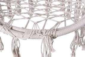 Závesné kreslo TOGO krémové