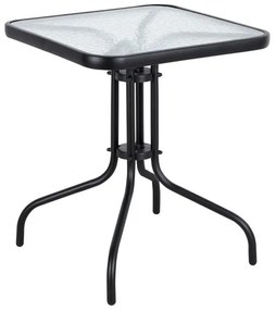 Záhradný sklenený stôl 60 cm