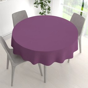 Biante Teflónový okrúhly obrus - Paris TF-122 Fialový Ø 120 cm