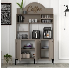 Príborník Lyra (čierna). Vlastná spoľahlivá doprava až k Vám domov. 1107704