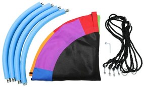 Hojdačka bocianie hniezdo multikolor