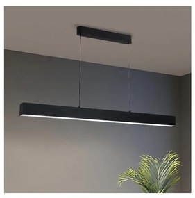 Brilagi - LED Luster na lanku SLEEKLINE LED/40W/230V 3000/4500/6000K čierna BG1348