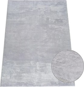 Koberec Modern 3795 GREY – sivý obdĺžnikový koberec do obývačky Rozmer: 50x80 cm