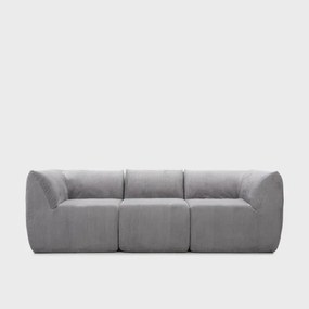 Trojmiestna sedačka SVELA sivá 746772