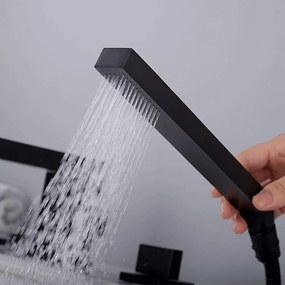 Rea Glen - vaňová batéria 3-otvorová, čierna, REA-B6630