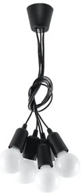 Luster na lanku DIEGO 5xE27/60W/230V