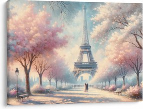 Obraz – Jar v Paríži (70x50 cm)