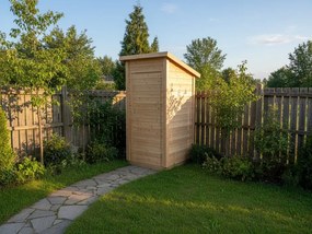 domceknazahradu.sk - MINI Domček na náradie, farba natur, (1,2 × 1,2 m), D_MINI