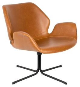 Hnedá stolička Zuiver Nikki