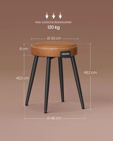 Set dvoch barových stoličiek EKHO LDC170K02