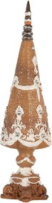 Dekorácia perníkový stromček Gingerbread Tree - Ø 10*39 cm