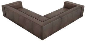 Hnedá kožená rohová pohovka (variabilná) Madame - Windsor &amp; Co Sofas