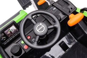 LEAN CARS Nabíjateľné rýpadlo Volvo DK-VE888 zelené