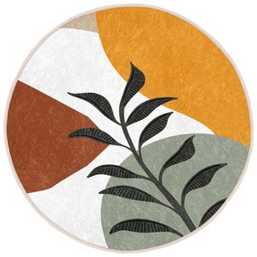 Prateľný okrúhly koberec vhodný pre robotické vysávače ø 80 cm Comfort – Mila Home