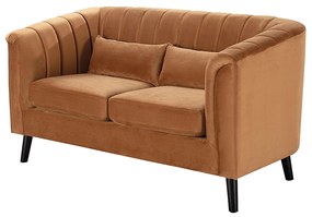 Pohovka Meriva Velvet caramel pre 2 osoby