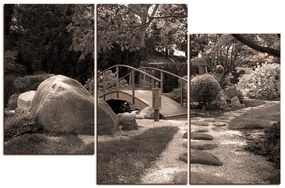 Obraz na plátne - Letná záhrada 1179FD (120x80 cm)