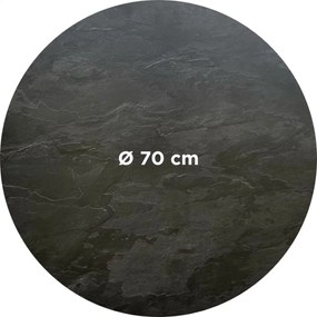COMPACT 12 TABO SLATE - STOLOVÁ DOSKA Ø70 cm