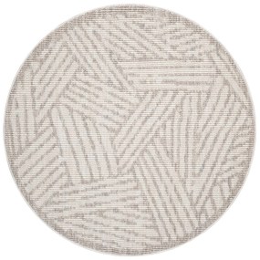 Dekorstudio Vintage okrúhly koberec CLASICO 9161 - béžový Priemer koberca: 160cm