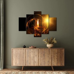 Obraz sviečky (150x105 cm)