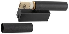 LED Nástenné svietidlo LAGOS 2xG9/3W/230V čierna