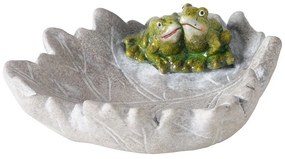 BOLTZE Napájadlo pre vtáky Dimona2, 10,4x21,3 cm, keramika, sivá