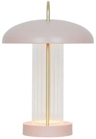 Nordlux - stmievateľná nabíjacia dotyková stolná lampa MIRANO LED/3W/3,7V ružová