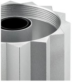 Stolová lampa so stmievačom v striebornej farbe/šalviová zelená s textilným tienidlom (výška 36 cm) Taite – Blomus