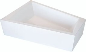 Besco Akrylátová asymetrická vaňa Intima Duo 170x125 (180x125) BESCO-Rozmery: 170x125, BESCO-Farba: Biela, BESCO-Orientácia: Pravá