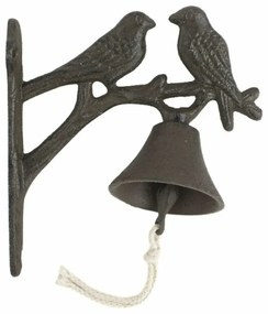 Liatinový zvonček Vtáčiky, 18,5 cm