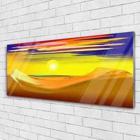 Obraz plexi Púšť sĺnk umenie 125x50 cm