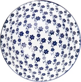 Miska NAVIA granátová s kvetmi 856421