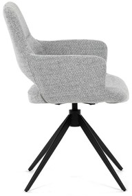 Jedálenská stolička DCH-D1320 GREY2 s vratnýmmechanizmom