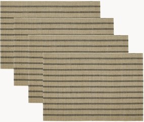 Ručne vyrobené stolové prestierania Fica, 4 ks