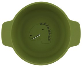 Detská silikónová miska Mr. Dino