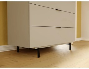 Sivá detská komoda 105x92x54 cm Tomino – Germania