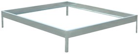 Skleník so základňou BestBerg SBP-4 / 3,6 m² / 190 x 190 x 201 cm / strieborná