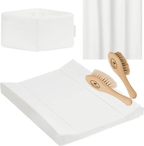 Ošetrujúca sada s prebaľovacím pultom biela