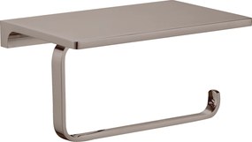 Slezák - RAV Držiak toaletného papiera s odkladacou poličkou NIL - NLA0403MGL, Metal Grey lesk
