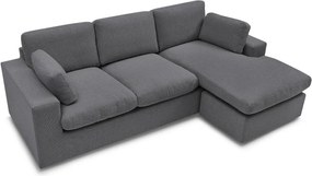 Tmavosivá rohová pohovka Belair – Bobochic Paris