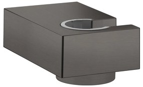 Hansgrohe Hansgrohe, držiak sprchy Porter E, kartáčovaný čierny chróm, HAN-28387340