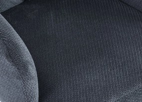 Jedálenská stolička Stephanie, tmavo šedá látka