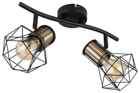 Globo 54017-2M - Bodové svietidlo PRISKA 2xE27/40W/230V